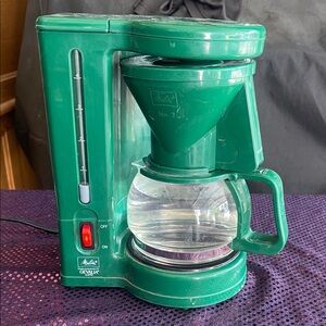 RARE Melitta Gevalia Kaffe 4-Cup Personal Coffee Maker.